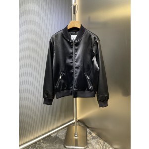 GIVENCHY 지방시 나파 레더 슬리브 보머 자켓 재킷 의류