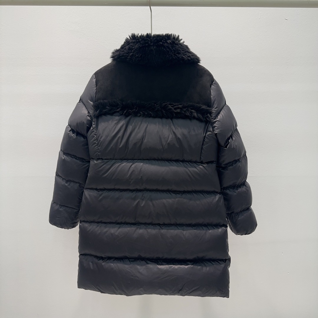 MONCLER 몽클레어 몽클레르 Bazaneix 리버시블 시어링 카라 미들 롱 다운 패딩 점퍼 의류