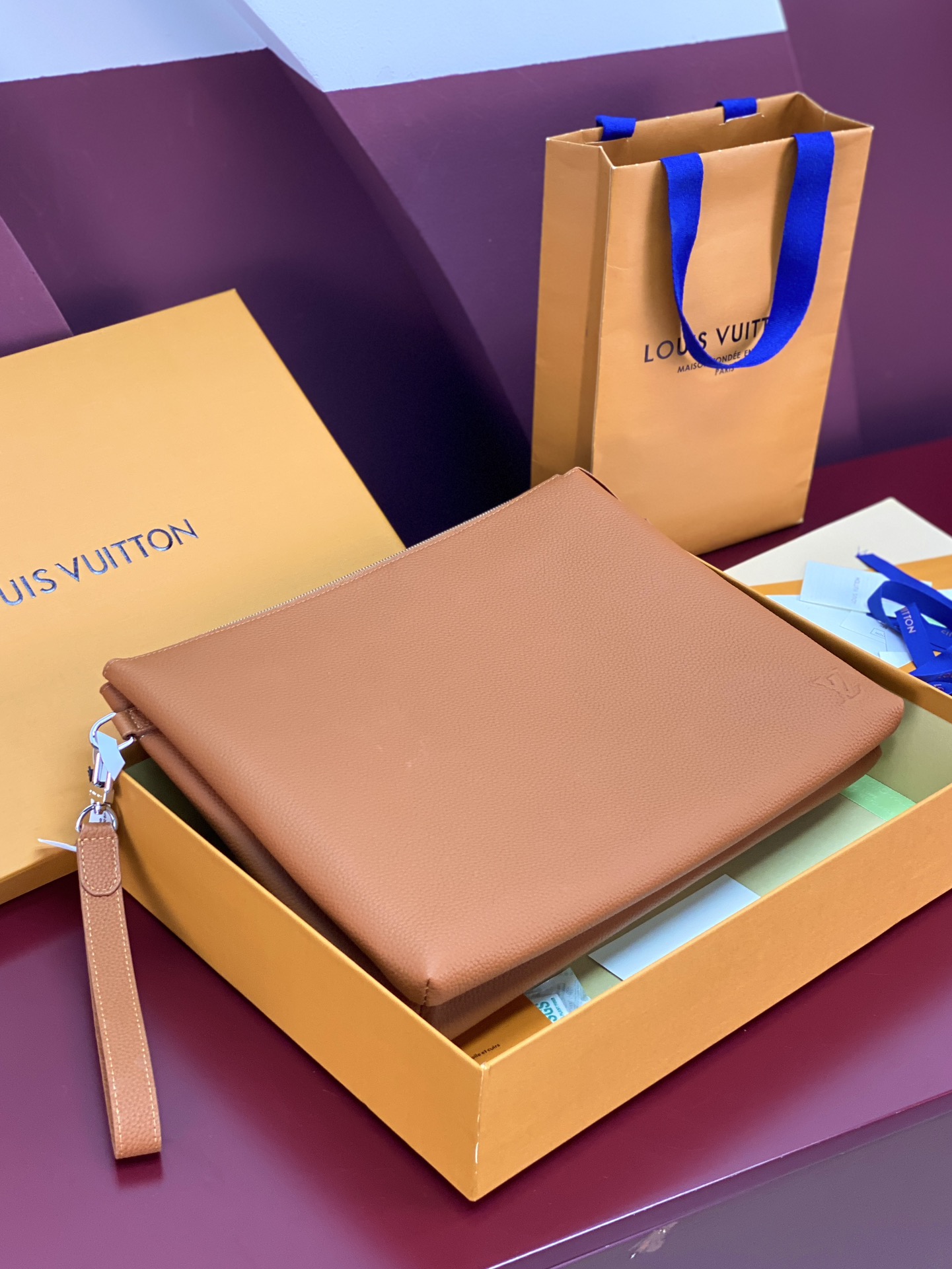 LV 루이비통 M25943 Duo Pouch 토너먼트 클러치 가방