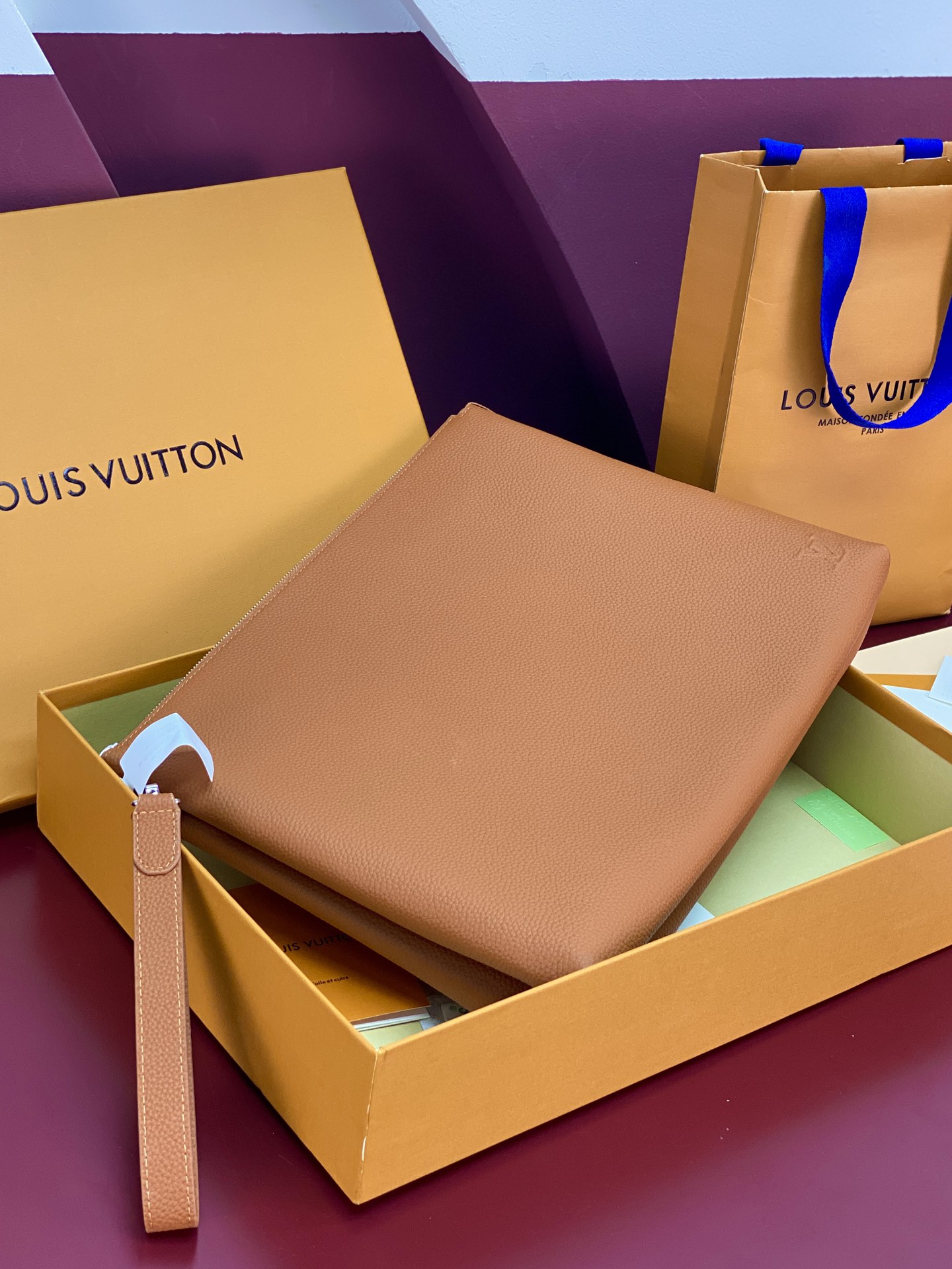 LV 루이비통 M25943 Duo Pouch 토너먼트 클러치 가방