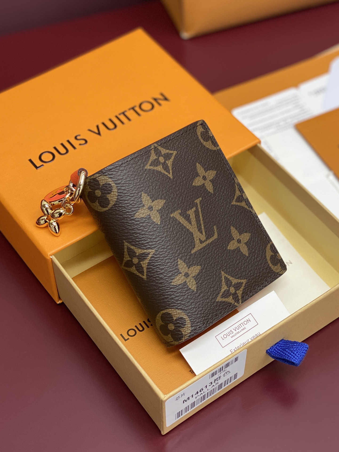 LV 루이비통 M14613 참 포켓 지갑 월렛
