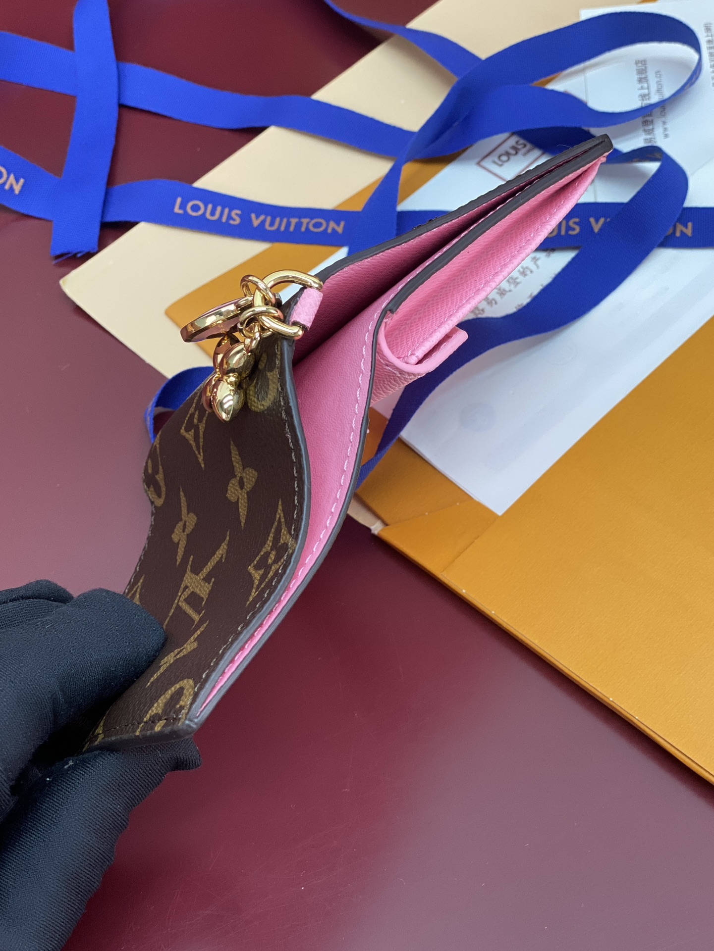 LV 루이비통 M14628 참 포켓 지갑 월렛