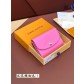 LV 루이비통 M81520 여성용 동전·카드 지갑(엠보 누드 핑크)