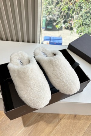 ALAIA 알라이아 양털 슈즈 신발