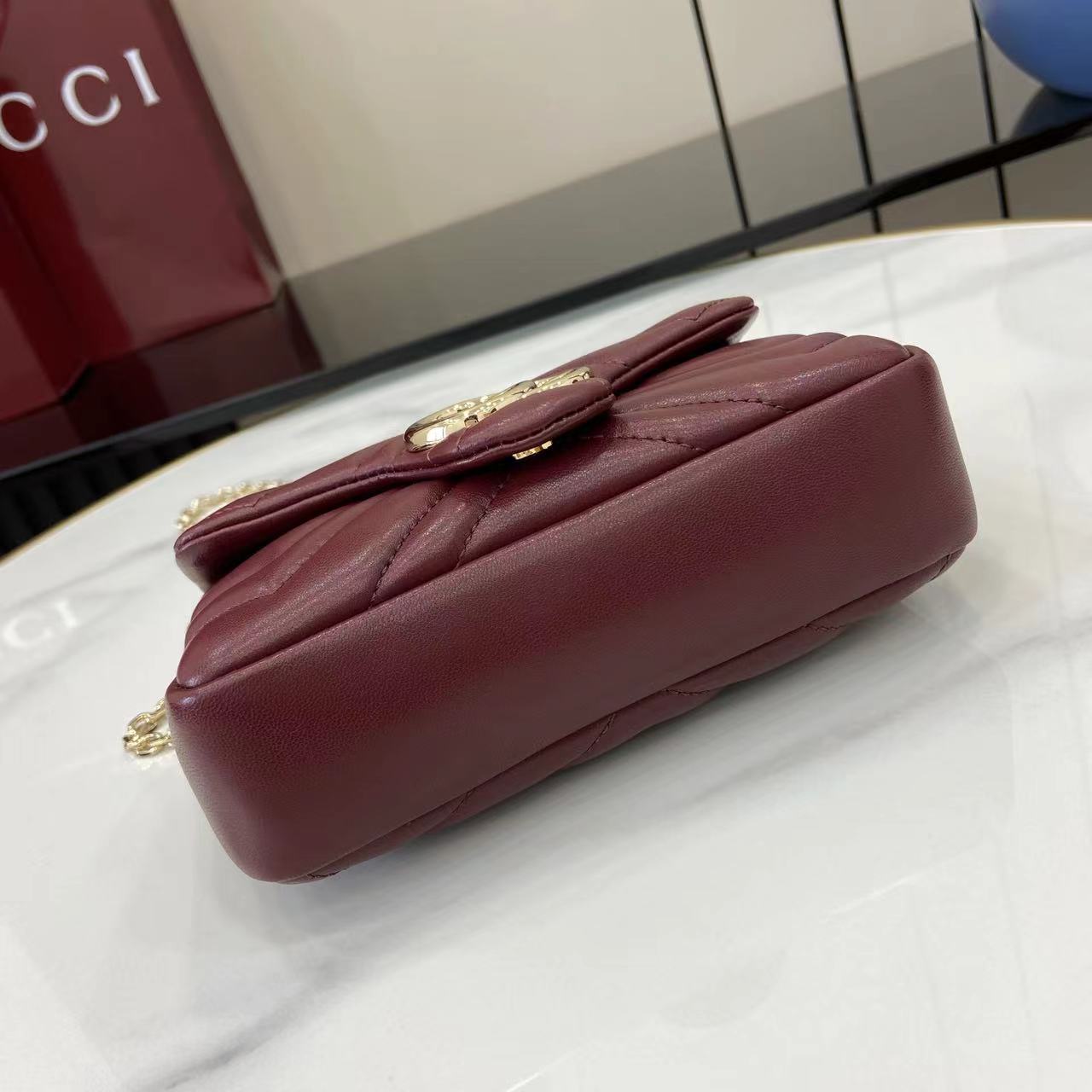 GUCCI 구찌 체인 핸드백 숄더백 가방 스몰