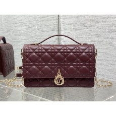 Dior CD 디올 중형 미디움 진주 체인 클러치백 가방