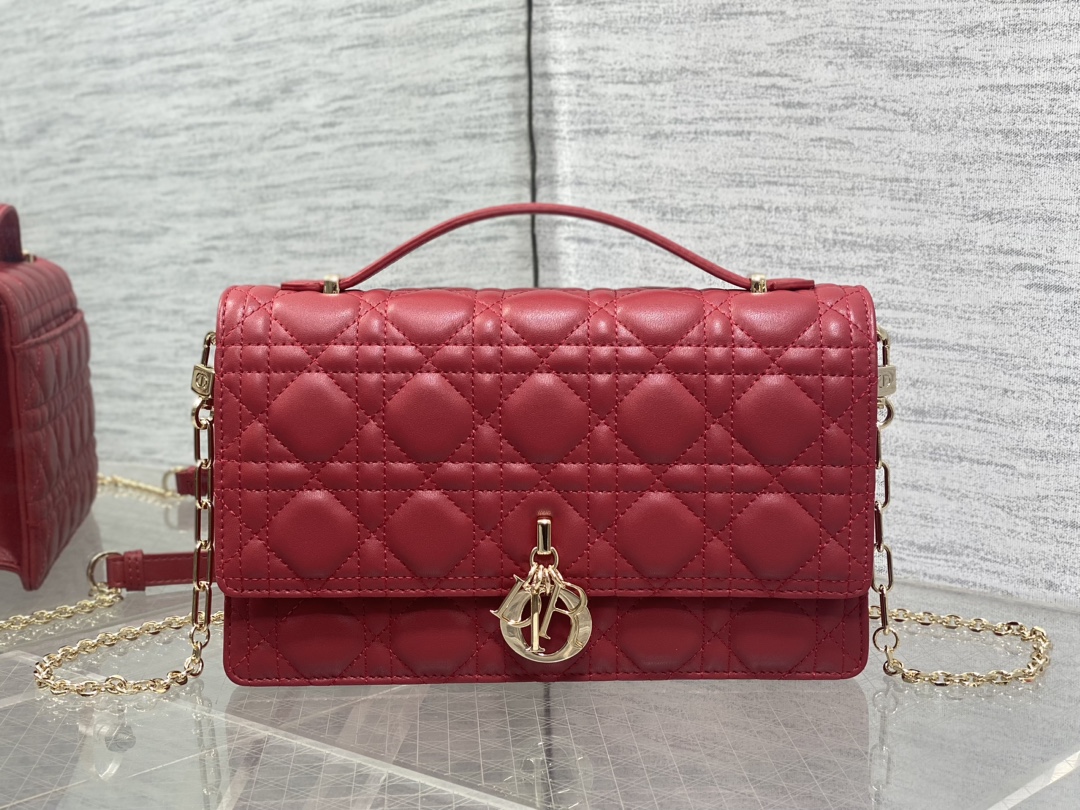 Dior CD 디올 중형 미디움 진주 체인 클러치백 가방