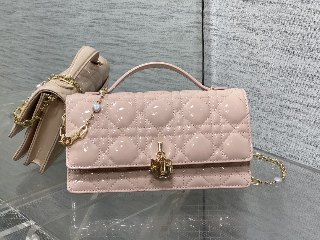 Dior CD 디올 진주 체인 클러치백 가방 스몰