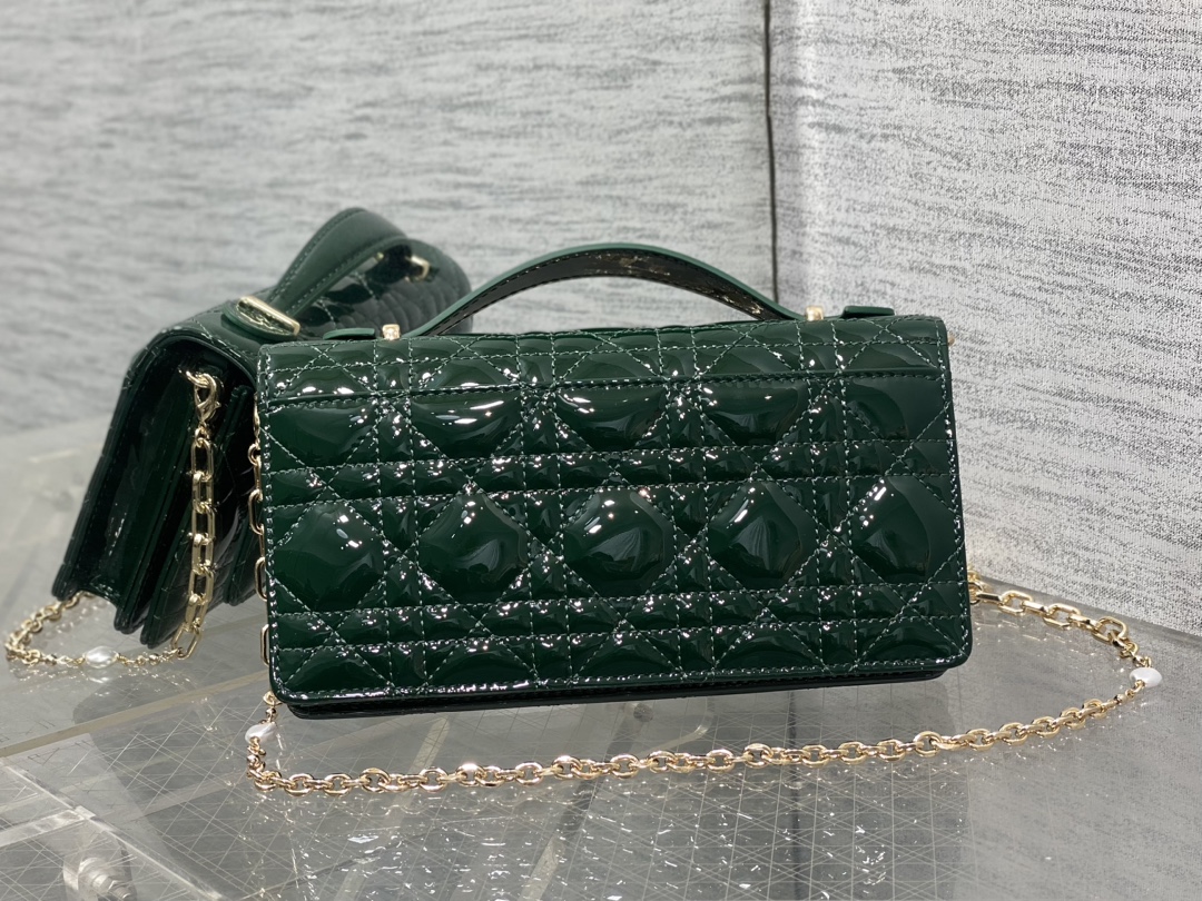 Dior CD 디올 진주 체인 클러치백 가방 스몰