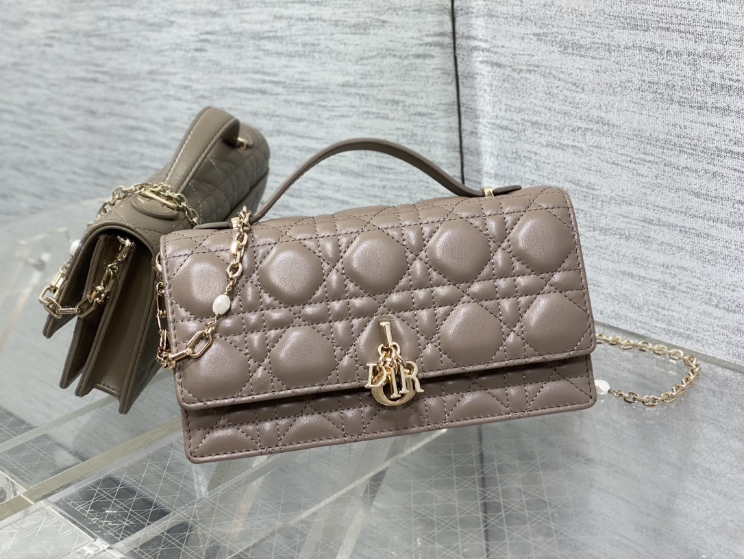 Dior CD 디올 진주 체인 클러치백 가방 스몰
