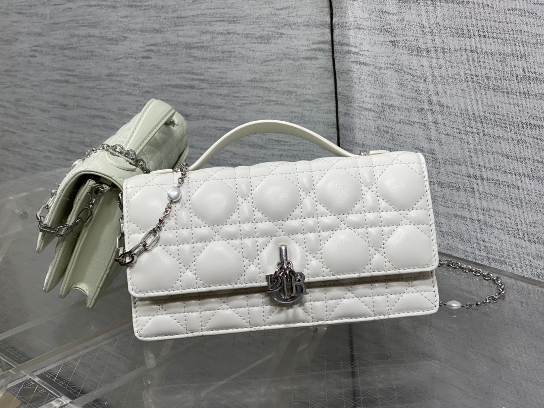 Dior CD 디올 진주 체인 클러치백 가방 스몰