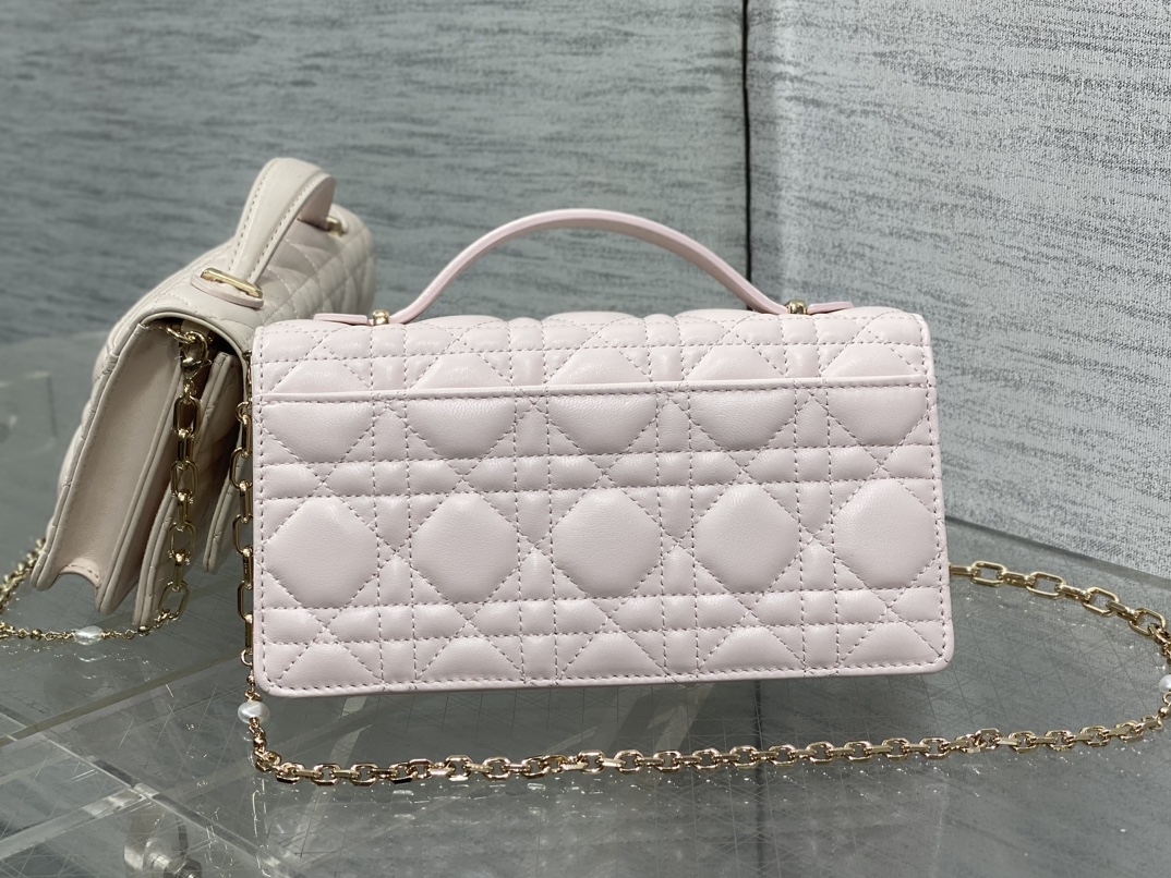 Dior CD 디올 진주 체인 클러치백 가방 스몰