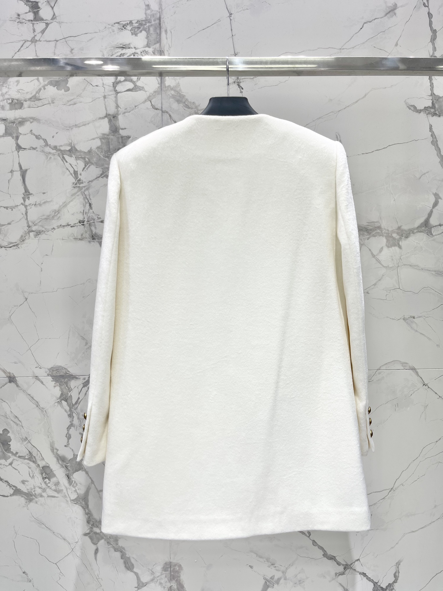 PRADA 프라다 중기장 울 코트 의류