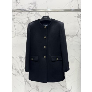 PRADA 프라다 중기장 울 코트 의류