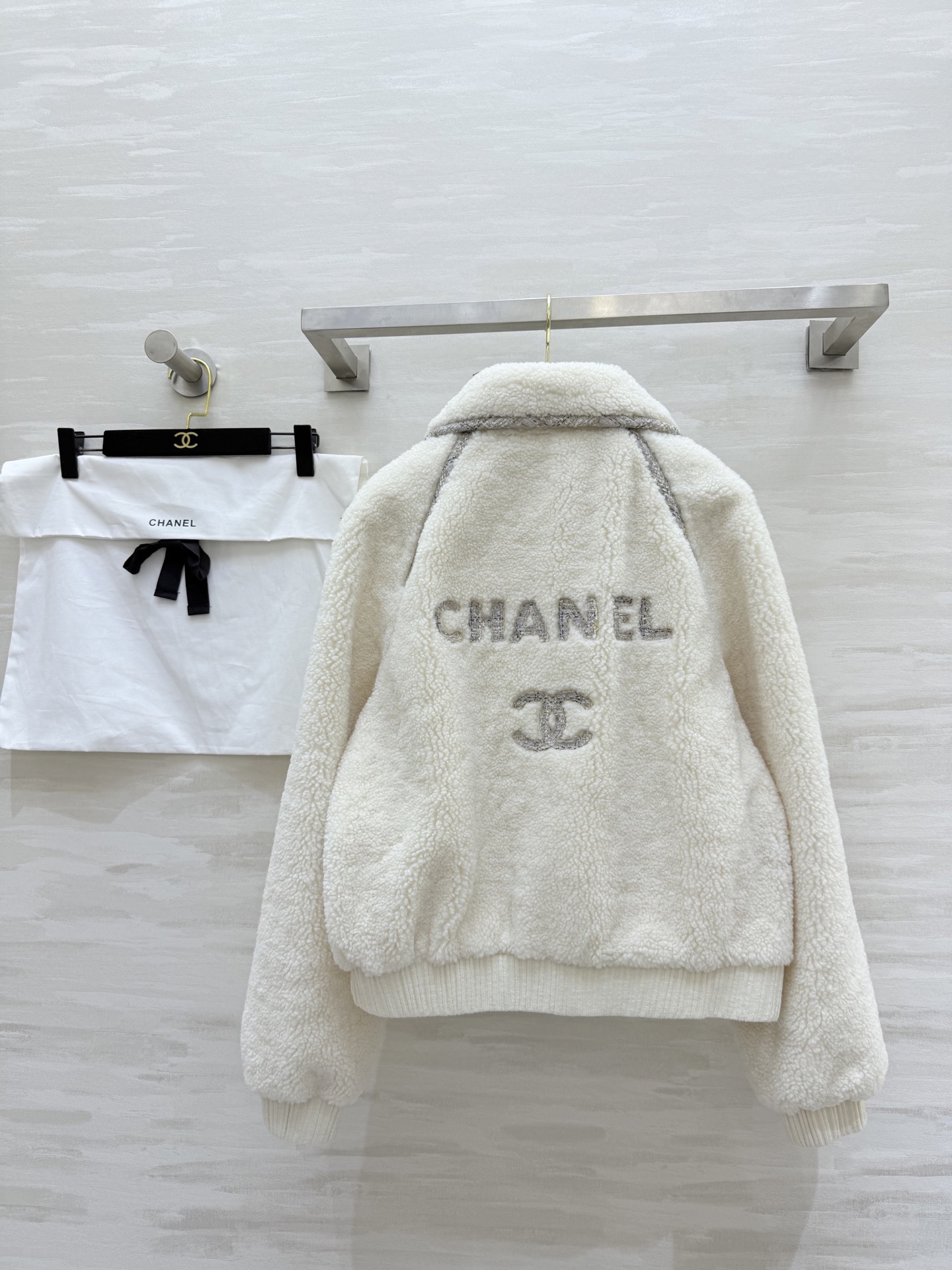 Chanel 샤넬 양털 카라 자켓 재킷 의류