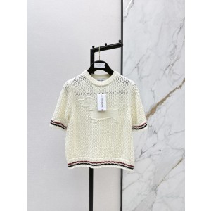 THOM BROWN TB 톰브라운 강아지 패턴 반팔 니트 의류