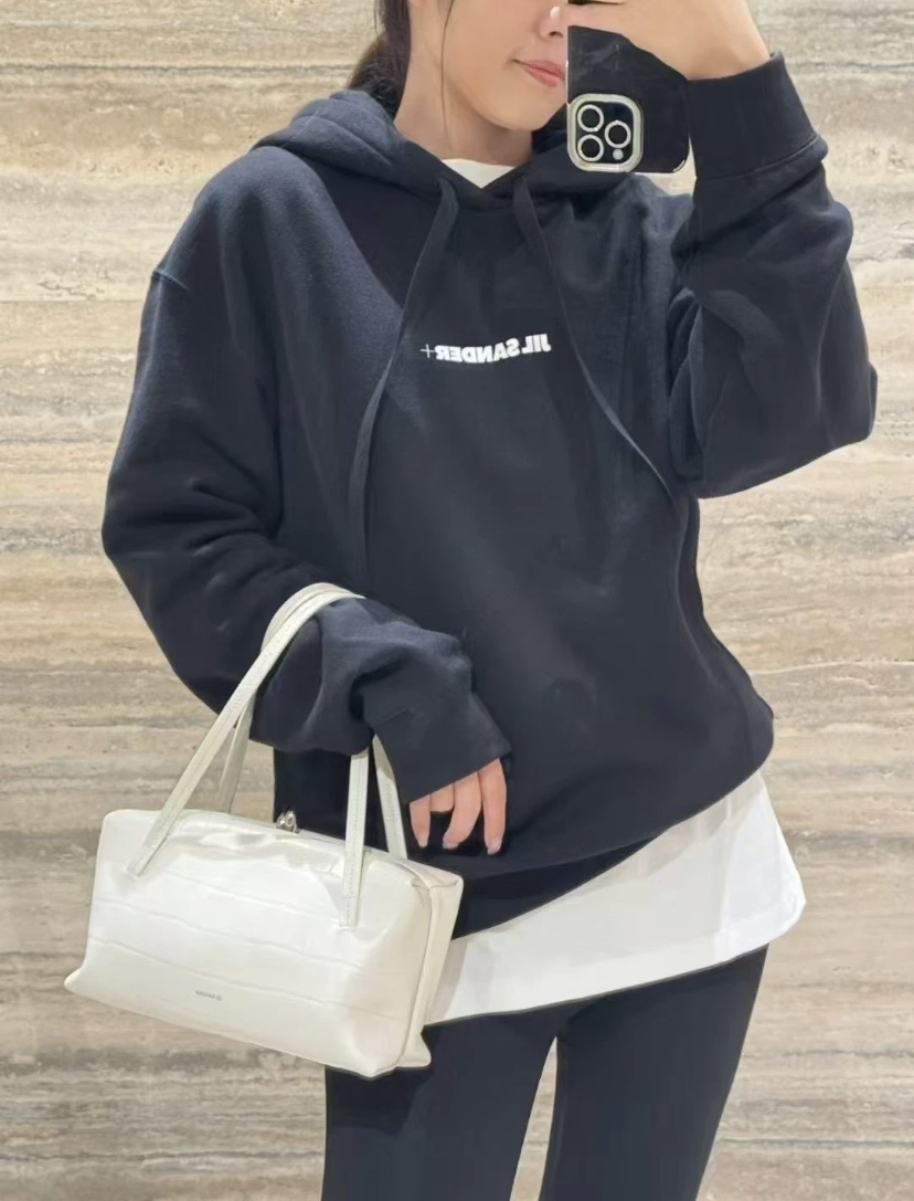 Jil Sander 질샌더 로고 후드티 의류