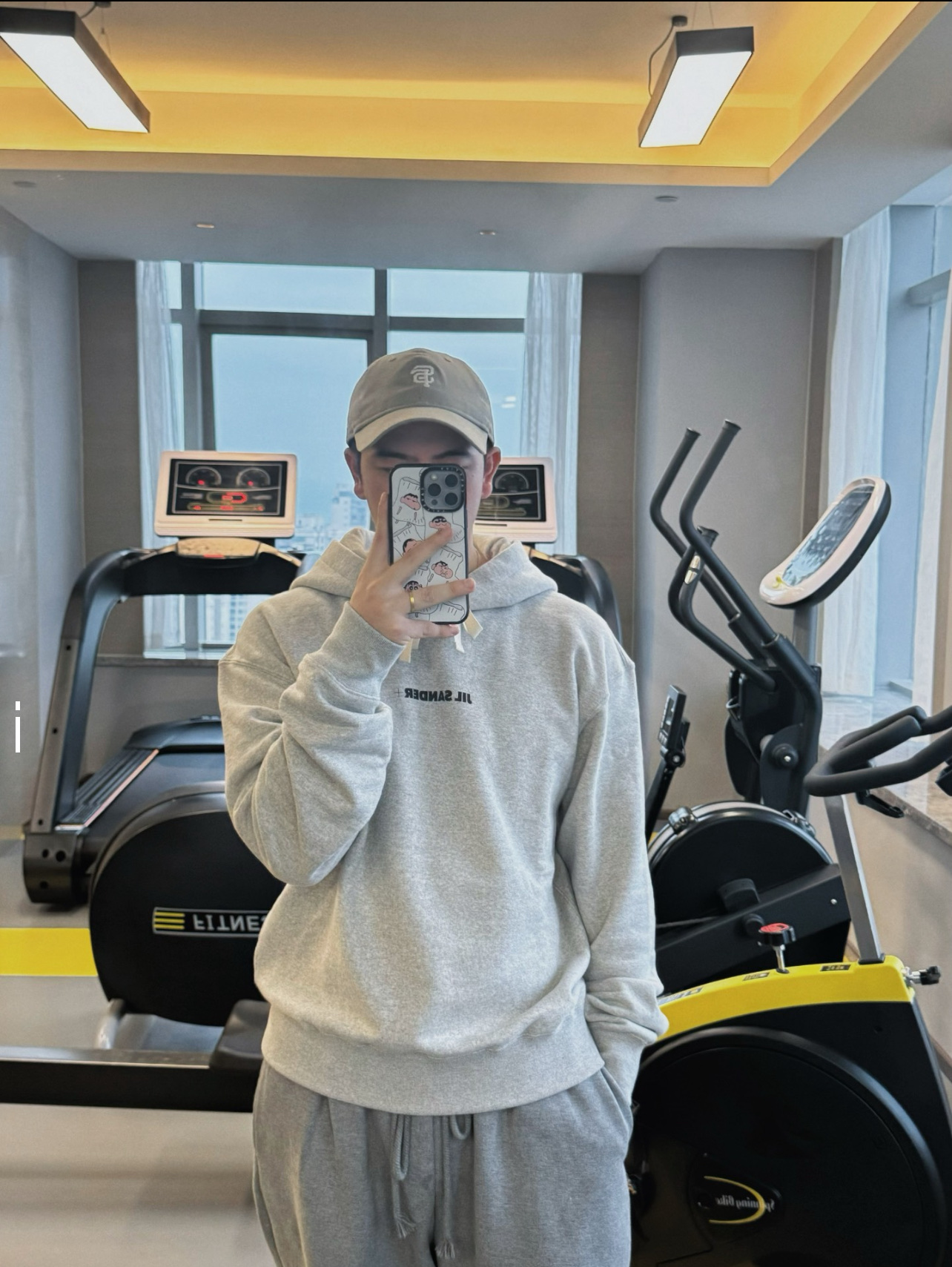 Jil Sander 질샌더 로고 후드티 의류