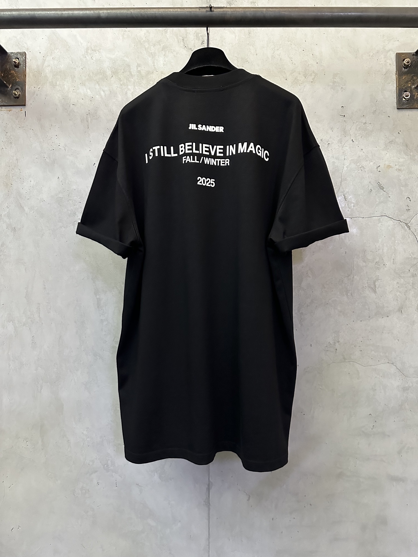 Jil Sander 질샌더 발포 로고 헤비 반팔 티셔츠 의류