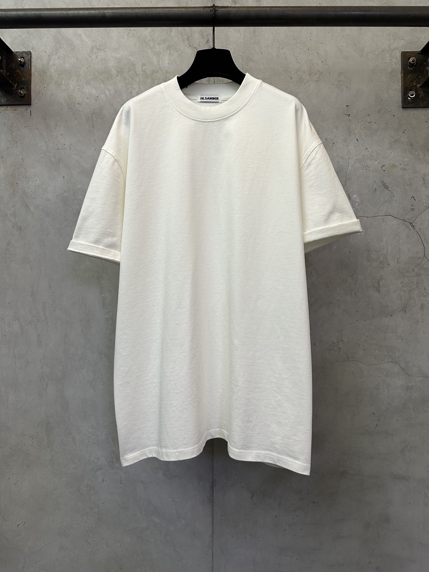 Jil Sander 질샌더 발포 로고 헤비 반팔 티셔츠 의류