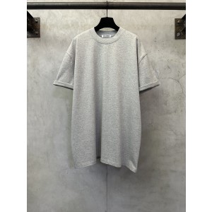 Jil Sander 질샌더 발포 로고 헤비 반팔 티셔츠 의류