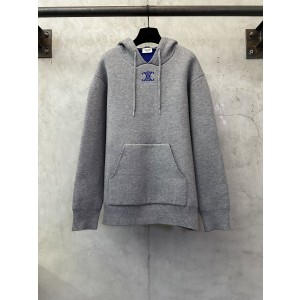 Celine 셀린느 로고 니트 후드티 의류