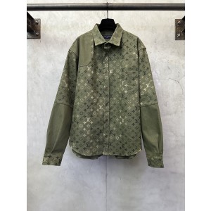 LV 루이비통 카라 풀프린트 워크 자켓 셔츠 의류