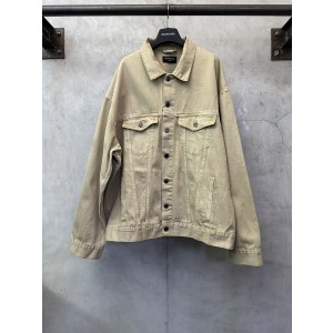 Balenciaga 발렌시아가 로고 자수 데님 자켓 재킷 의류