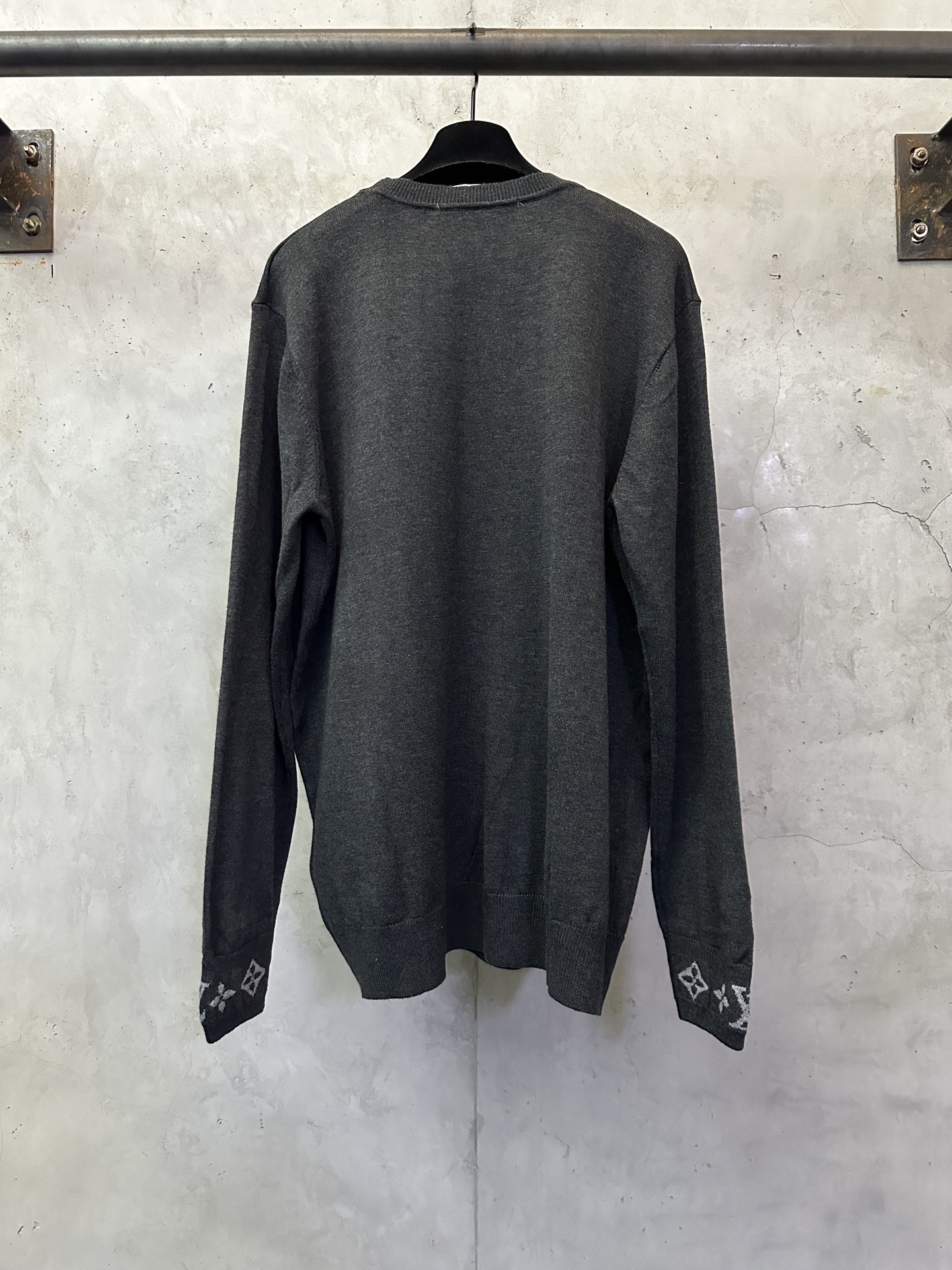 LV 루이비통 소매 자카드 캐시미어 니트 의류