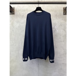 LV 루이비통 소매 자카드 캐시미어 니트 의류