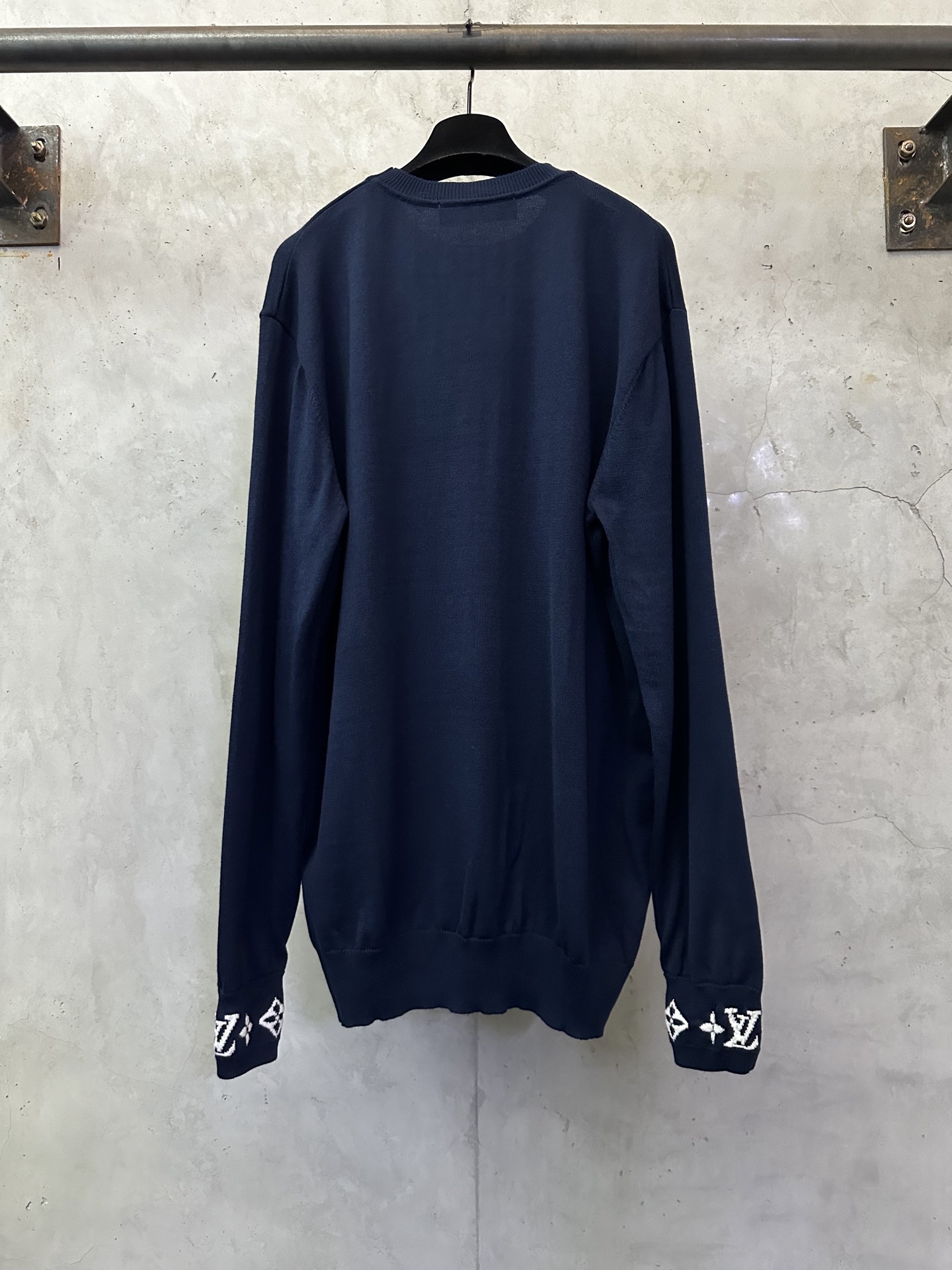 LV 루이비통 소매 자카드 캐시미어 니트 의류