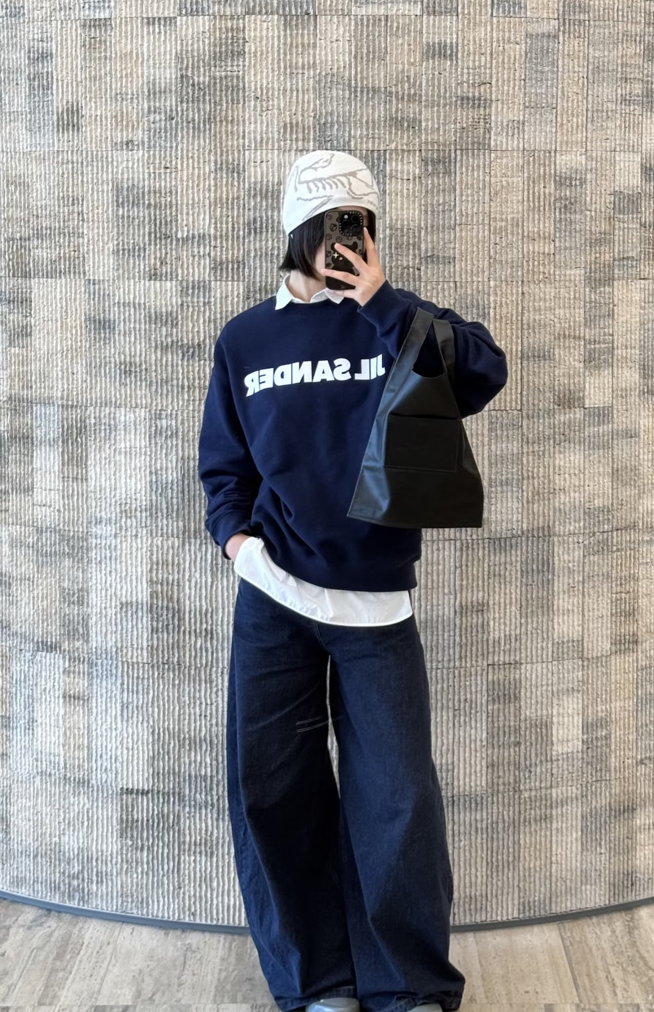 Jil Sander 질 샌더 로고 프린트 맨투맨 티셔츠 의류