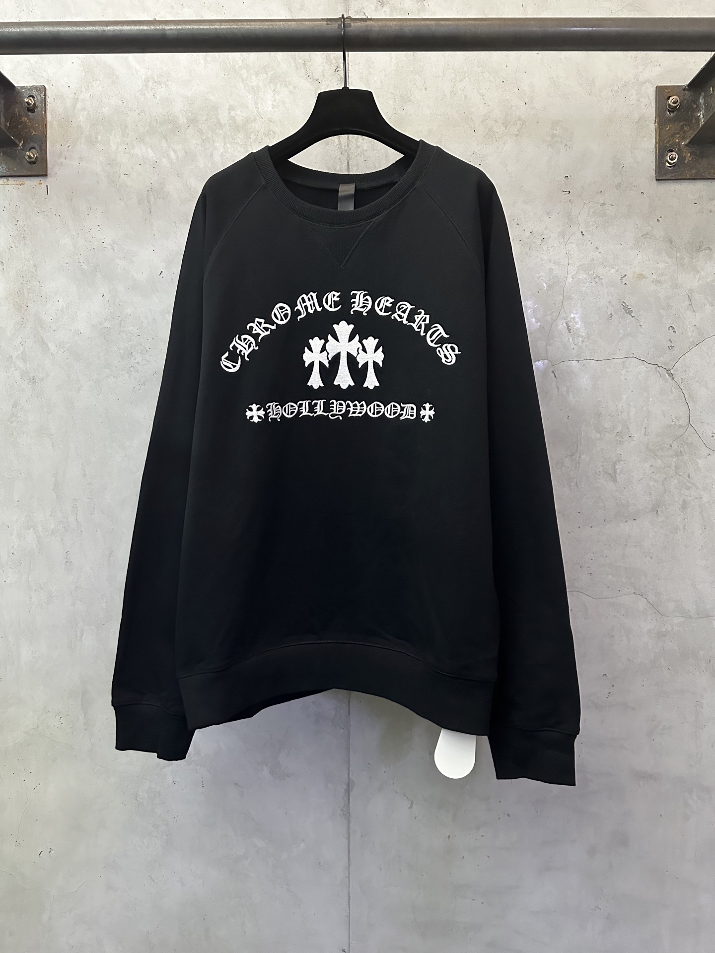 Chrome Hearts 크롬하츠 크로스 자수 맨투맨 티셔츠 의류