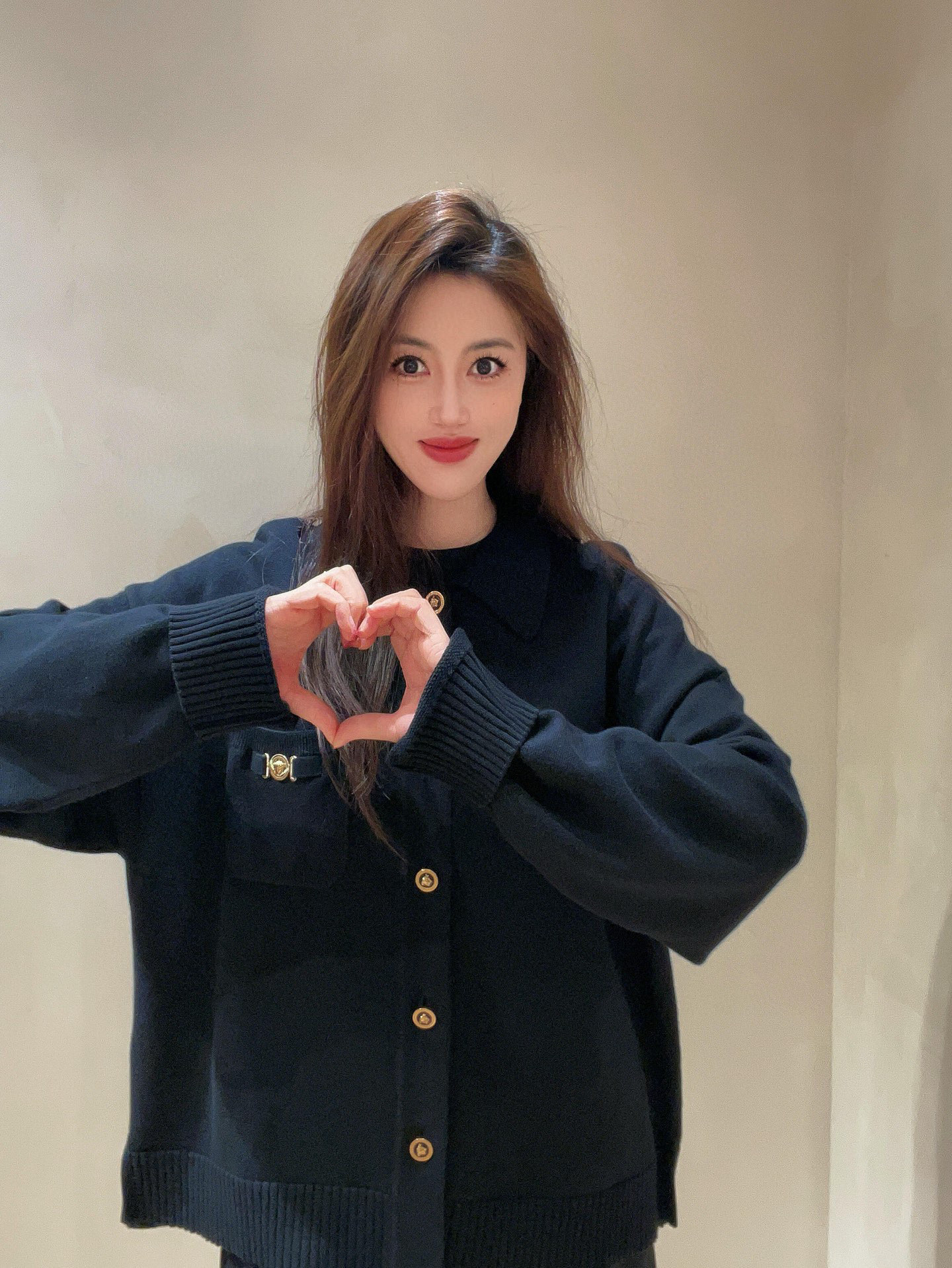 VERSACE 베르사체 버튼 가디건 니트 의류