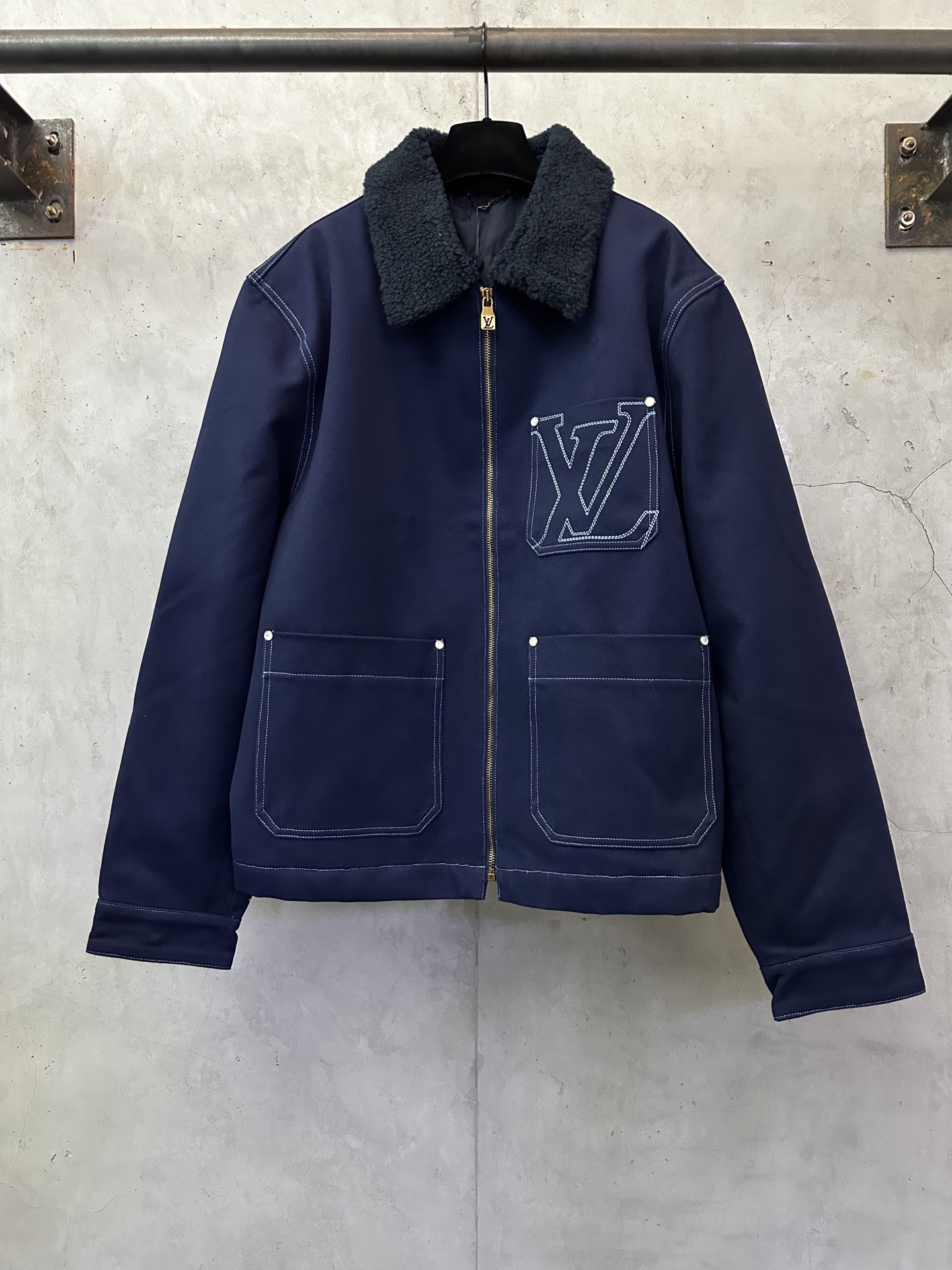 LOUIS VUITTON LV 루이비통 겨울 데님 워크 재킷 자켓 의류