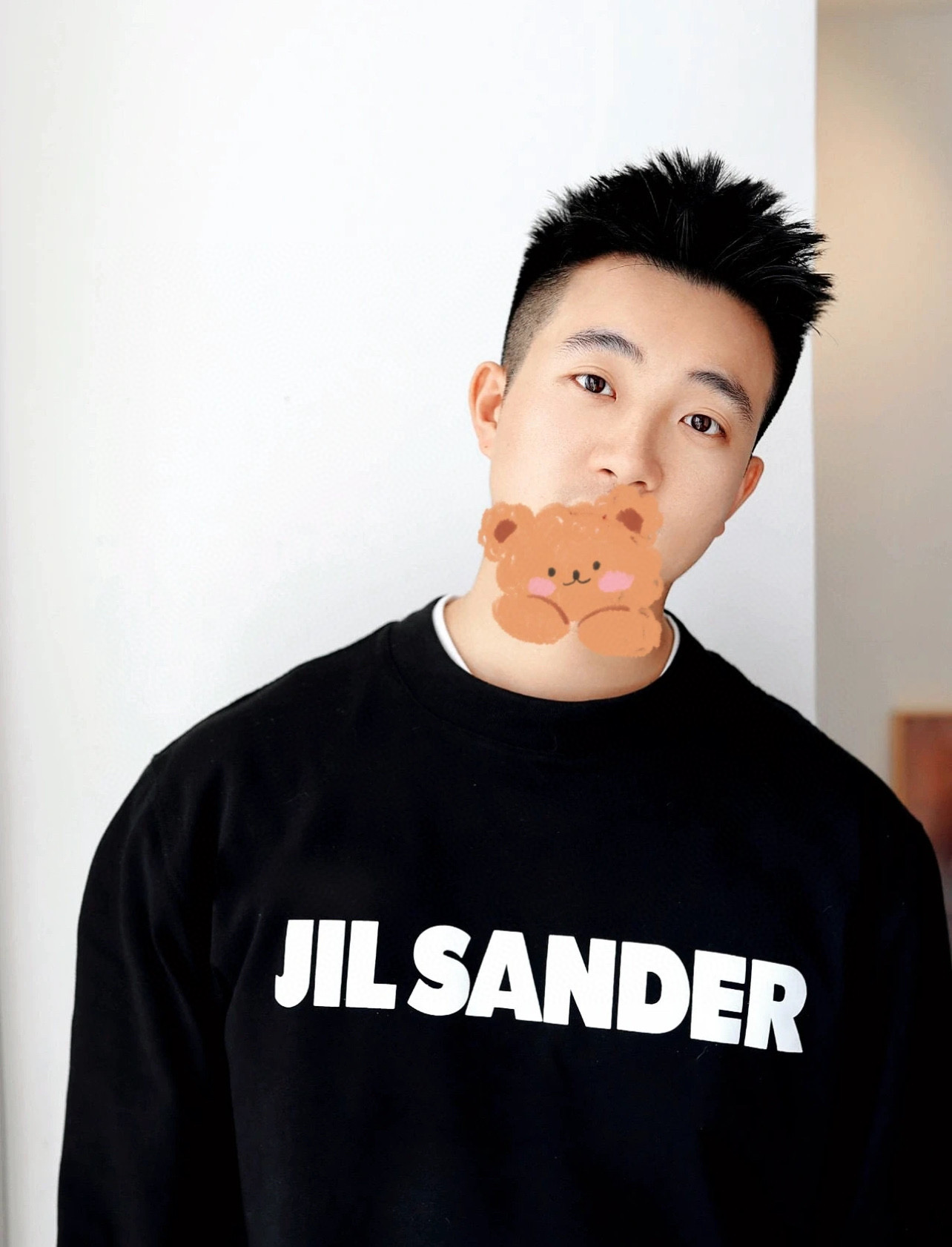 Jil Sander 질 샌더 클래식 로고 롱슬리브 긴팔 티셔츠 의류