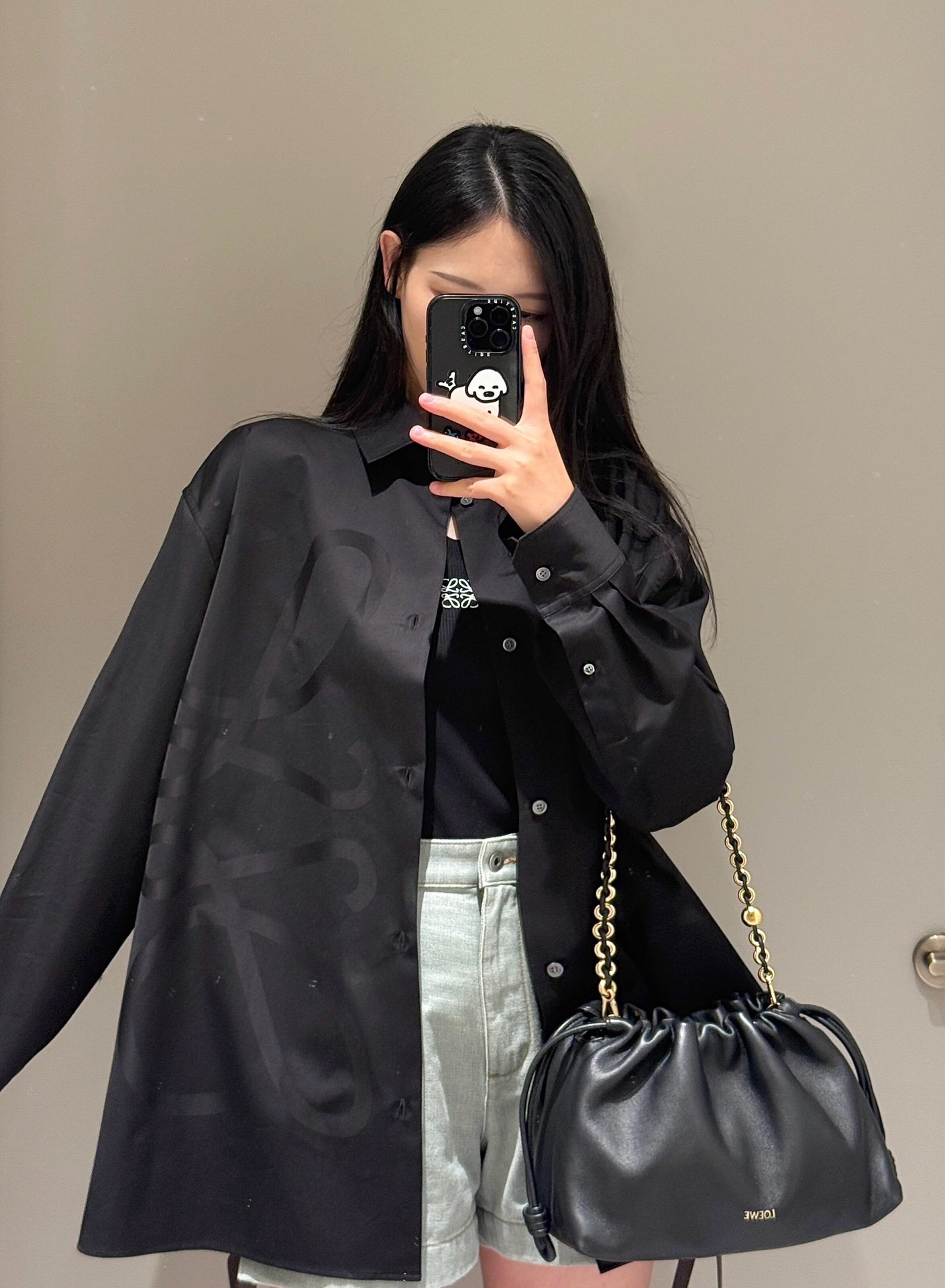 Loewe Anagram 로에베 아나그램 암무늬 빅로고 셔츠 의류