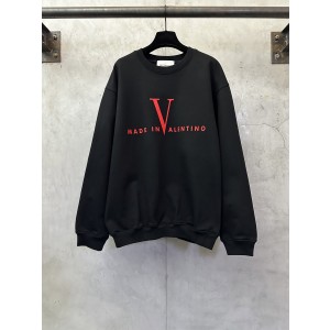 Valentino 발렌티노 대형 V 로고 프린트 맨투맨 티셔츠 의류