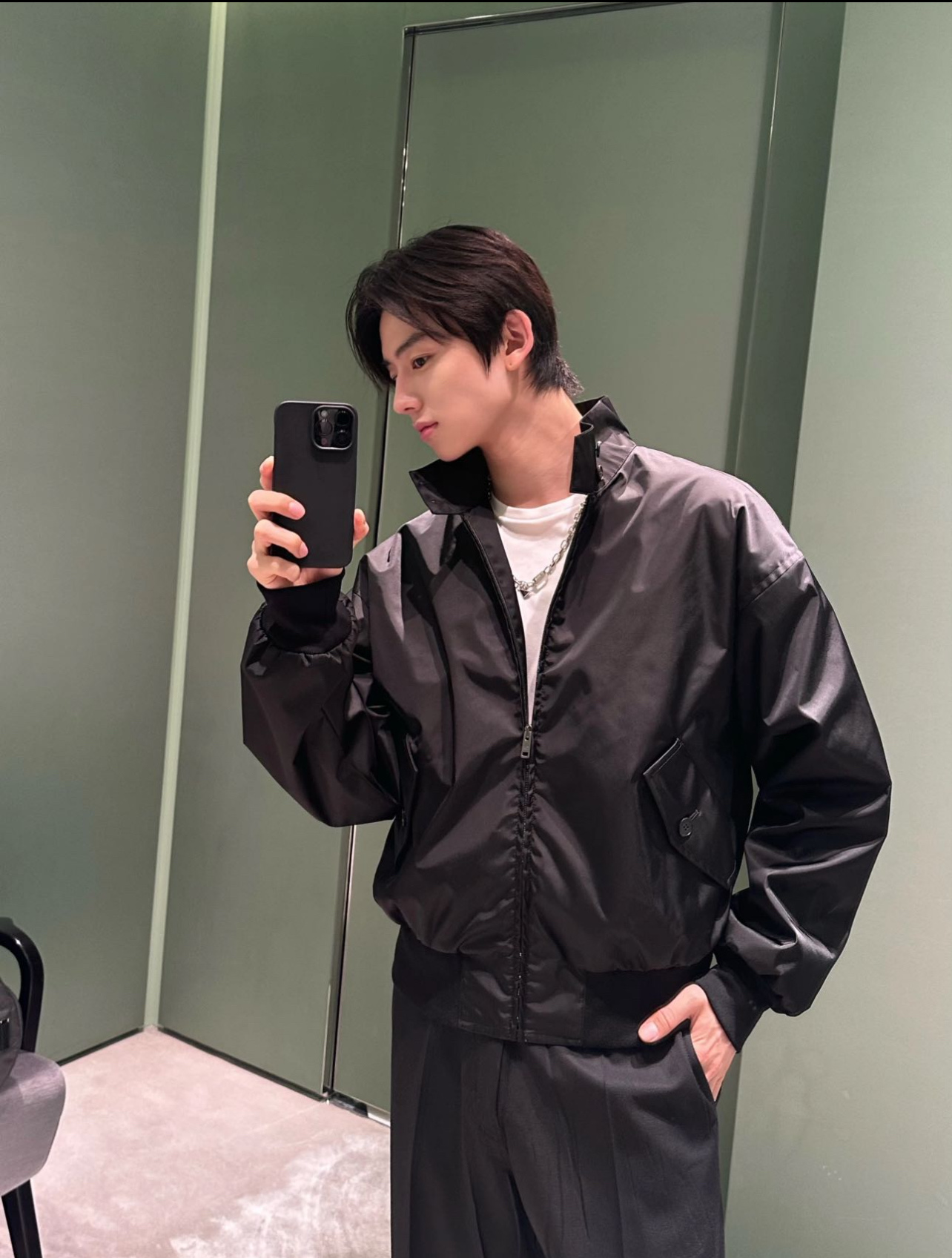 PRADA 프라다 나일론 경량 패딩 집업 자켓 재킷 의류