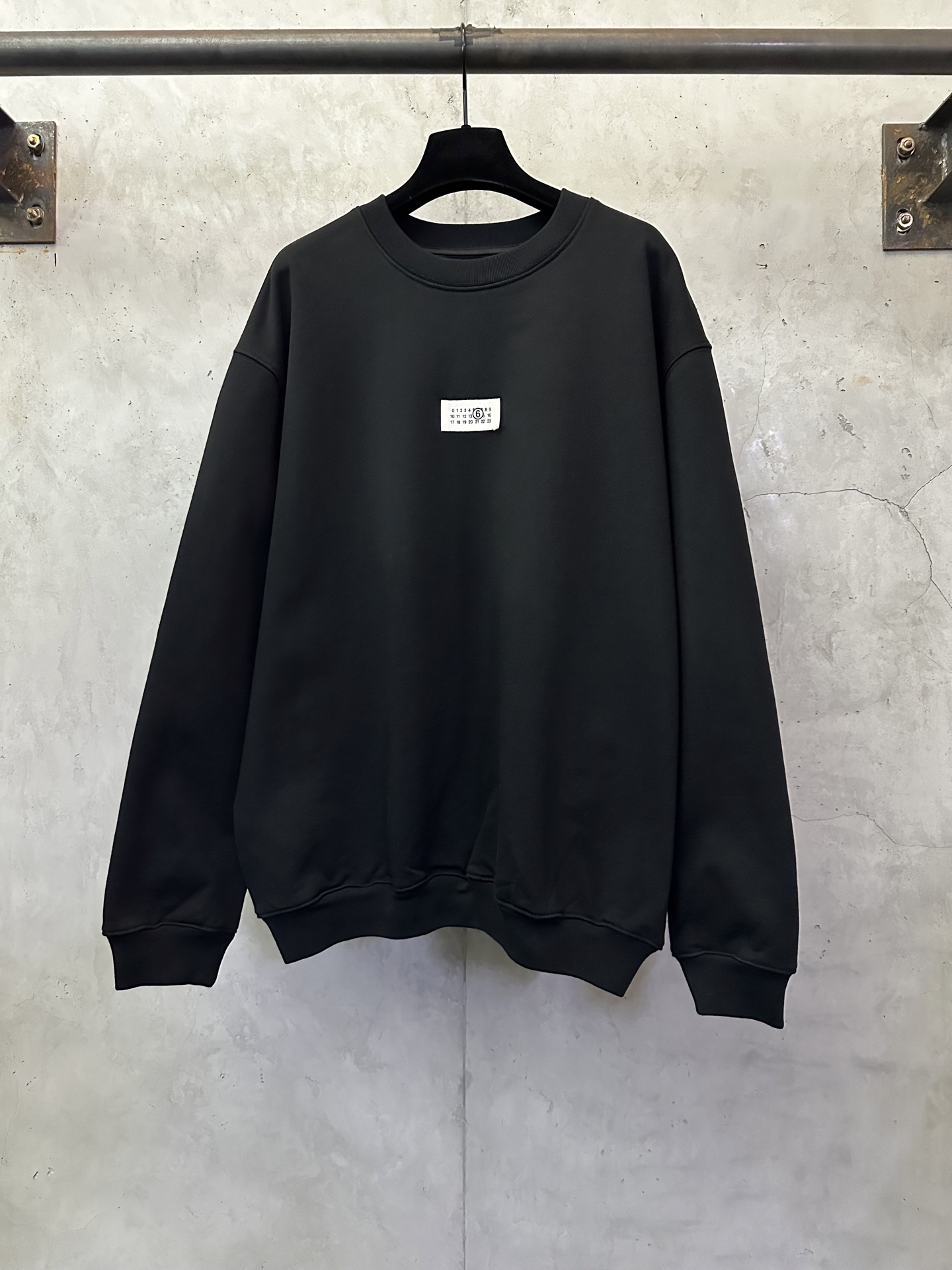 Martin Mariela MM6 마틴 메종 마르지엘라 외라벨 라운드넥 긴팔 맨투맨 티셔츠 의류