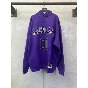 Balenciaga 발렌시아가 농구 01 유니폼 스타일 자수/프린트 후드티 의류