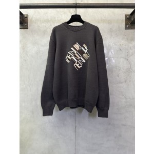 FENDI 펜디 신상 자수 로고 니트 스웨터 의류