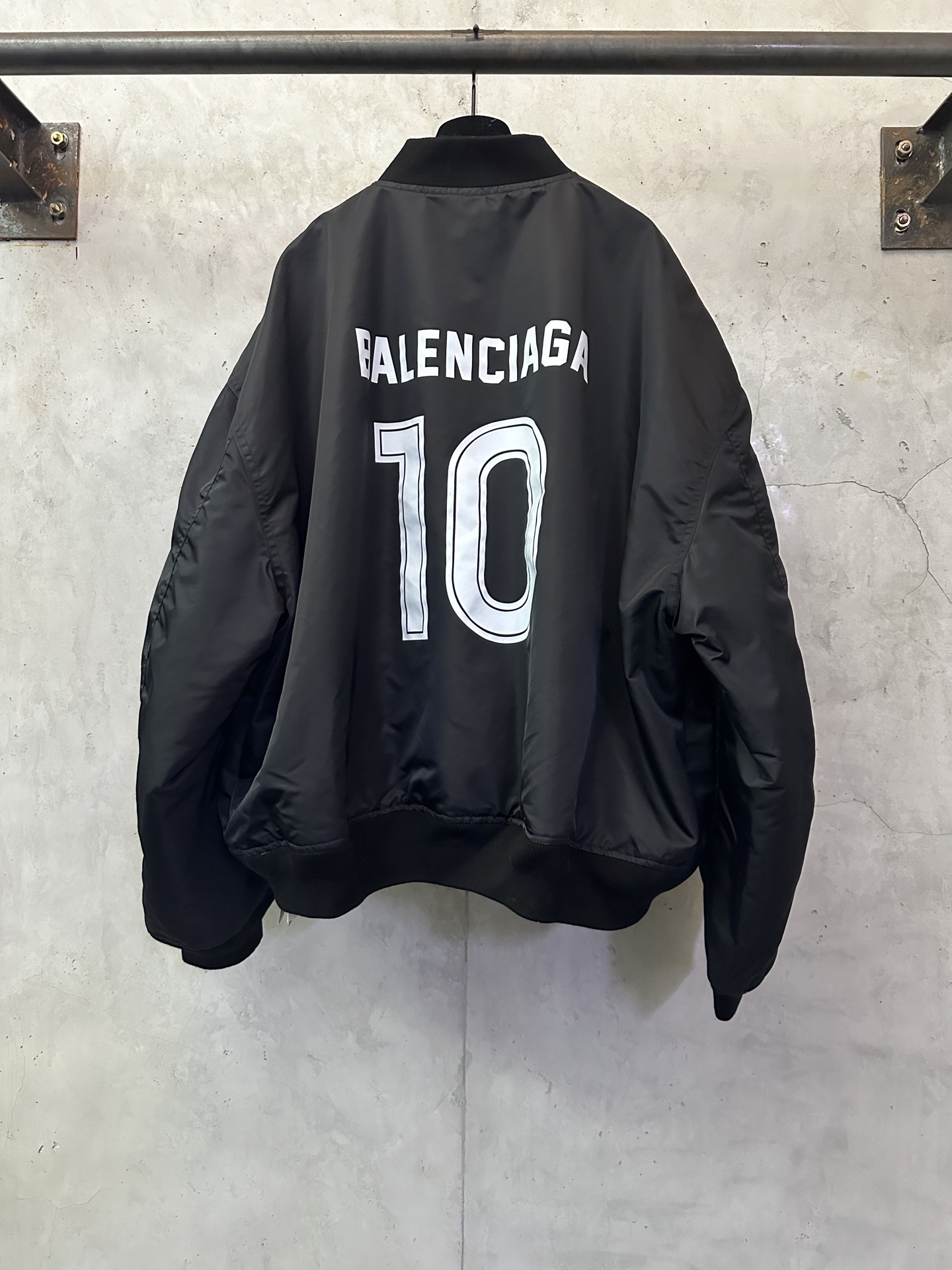 Balenciaga 발렌시아가 맨체스터 유나이티드 10번 로고 야구 점퍼 자켓 재킷 의류