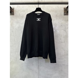 CELINE 셀린느 아치 로고 자카드 니트 스웨터 의류