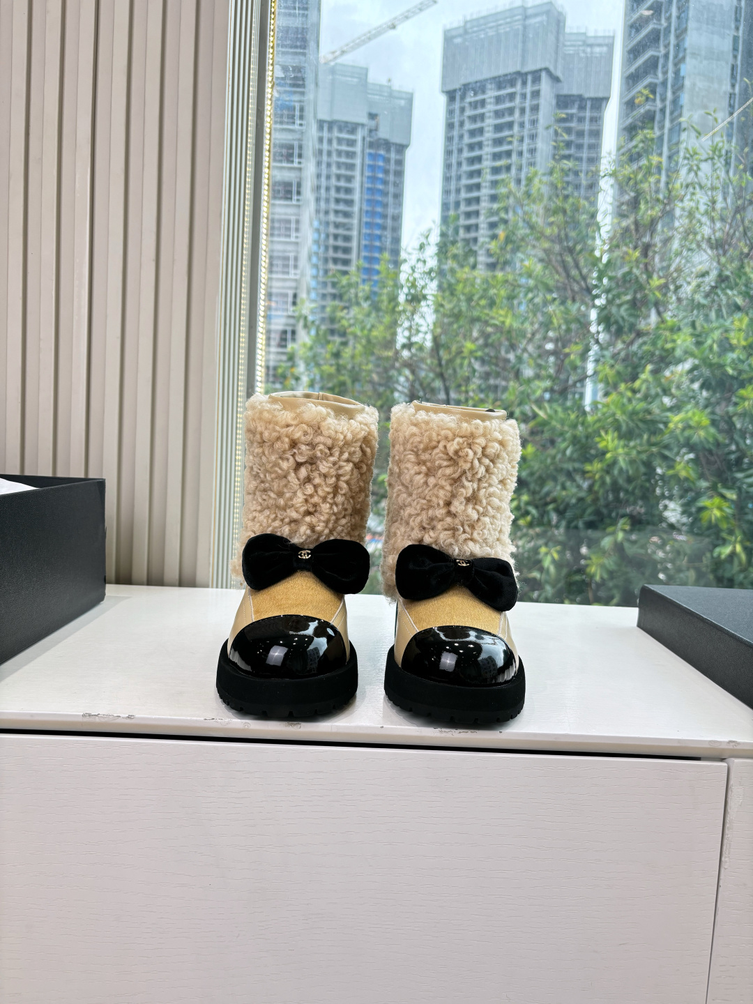 CHANEL 샤넬 스노우 부츠 신발