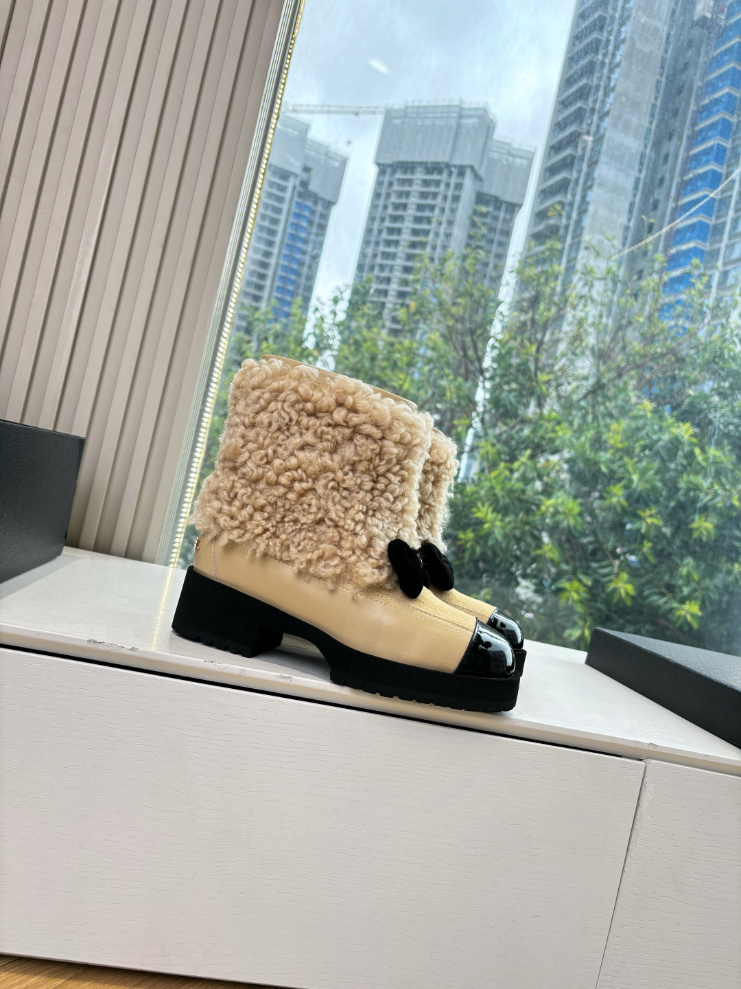 CHANEL 샤넬 스노우 부츠 신발