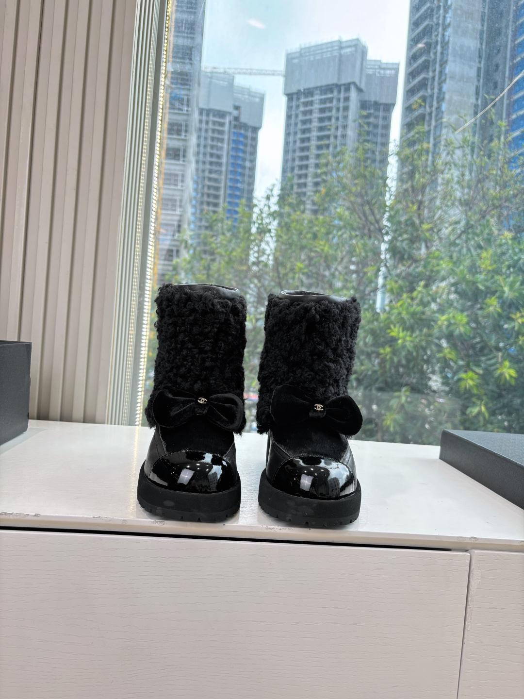 CHANEL 샤넬 스노우 부츠 신발