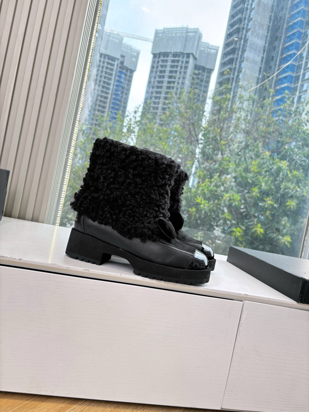 CHANEL 샤넬 스노우 부츠 신발