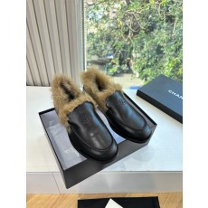 CHANEL 샤넬 여성용 복고풍 마리제인 로퍼 신발