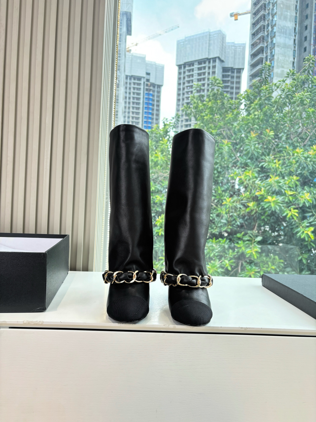 CHANEL 샤넬 가을/겨울 신상 부츠 (바이크/라이더 스타일) 신발